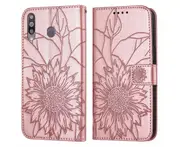 Shock-absorb Protection Case for Samsung Galaxy A20s - Rose Gold