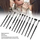 12pcs Makeup Brushes Set Nylon Foundation Blush Powder Concealer Eyelash Brushes