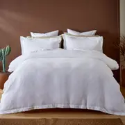 MyHouse Remy Waffle Quilt Cover Set - Super King