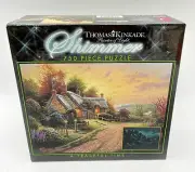 New Sealed Ceaco Shimmer 2002 Thomas Kinkade A Peaceful Time Puzzle 750 Pieces