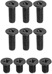GinTai 1Set Black Lower Bottom Base Cover Case Screws for Lenovo IdeaPad 3 14IGL05 81WH、3 14IIL05 81WD