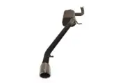 muffler for Mazda 3 BK HB 1.4 62kW 2003 2004 2005 2006 Single Round Tip 80mm