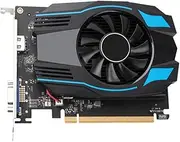 Aswalling GT1030 GDDR5 2GB Graphics Card 14 Nm 1228 MHz 1502 MHz 64 Bit DVI+HD PCle X4 3.0 Video Card Easy Install Easy to Use