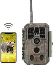 Folgtek Trail Camera Wildlife Game Cam 48MP Photo 1296P H.264 Video with No-G...