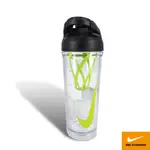 NIKE 雪克水壺 24OZ/709ML 健身 運動 水壺 水瓶 隨身杯 奶昔杯 搖搖杯 蛋白粉 可機洗 防漏 綠 黑