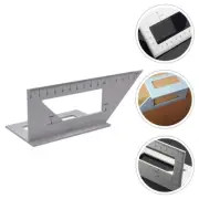 woodworkin scribing ruler Woodworking Square Right Angle Ruler Saddle Gauge 3d