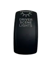 Carling " DRIVER SCENE LIGHTS" Switch Cover