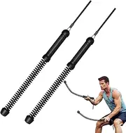 Exercise Ropes Training Ropes Heavy | Workout Battle Ropes for Exercise,Lightweight Muscle Building Cords Replacement Spring Rod Equipment for Home Gym Fitness Beginners Outdoor Workouts