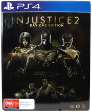 Injustice 2 Day One legendary Edition PS4 Complete Steelbook (Pre-Owned)