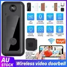 Wireless WiFi Smart Video Doorbell Security Camera Bell Phone Door Ring Intercom