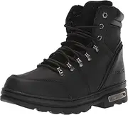 Adtec 6 Inch Reflective Motorcycle Riding Boots for Men, Full Grain Oiled Leather Upper, Non Slip Riding Footwear Black