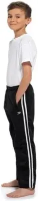 Kids Side Stripe Leisure Pants - Comfortable Stylish Casual Trousers, Sweatpants