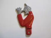 SNOTTY DEVIL NUMBER PLATE ORNAMENT TOPPER METAL HOTROD RATROD CUSTOM FORD CHEV