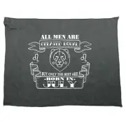 July Leo All Men Are Created Equal - Funny Novelty Gym Sports Towel Gift Gifts