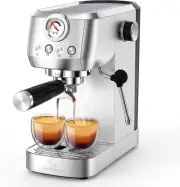Espresso Machine 20 Bar, Espresso Coffee Maker with Professional Milk Frother St