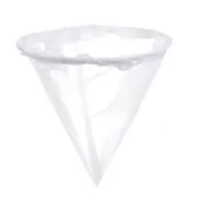 150 Mesh Paint Filter Bag 7.9" Dia Cone Shape Nylon Strainer for Filtering