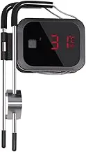 Inkbird Cooking Bluetooth Wireless Meat Thermometer BBQ IBT2X Dual Meat Probes Temp Gauge for Kitchen Barbecue Smoker Oven Grill APP Monitor Temperature Alarm Timer Candy Jam