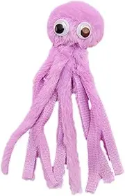 Cat Teething Toys - Interactive Plush Cat Toys, Kitten Teething Toy Plush | Teeth Cleaning Soft Pet Playing, Plush Pillow Cartoon Octopus Kitten Chew, for Cats, Kittens Pet Supplies