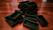 100 Heavy Duty Plastic Concrete, Plaster, Molds Standard Brick Mold