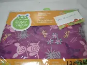 Gagou Tagou 2-piece Crib Set ~ Flat & Fitted Sheet ~ Kangaroo Print Purple/Pink