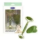 Jade Roller and Gua Sha 2 pack Green
