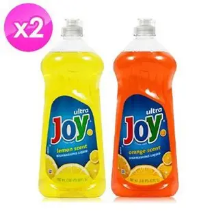 美國JOY 濃縮洗碗精 柑橘 / 檸檬 2入組 30oz/887ml