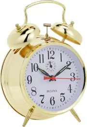 B8124 Bellman Alarm Clock, Gold