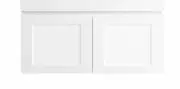 HAMPTON MATTE WHITE 750MM WALL HUNG BATHROOM VANITY CABINET STONE/CERAMIC TOP