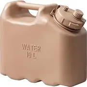 Scepter 2.5 Gallon True Military BPA Free Water Container, Food Grade Water Jug for Camping and Emergency Storage, Sand