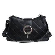 Fashion Solid Color PU Leather Crossbody Bags Women Lattice Pattern Shoulder Messenger Handbag Pouch