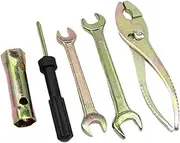 Generic 5x Motorcycle Tools Kit Pliers Professional Spanners Spark Plug Socket for F3 600cc VFR800 Vtx1300 CBR250R 125R