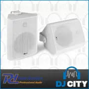 Power Dynamics BC65V In Outdoor IP Speaker Pair White