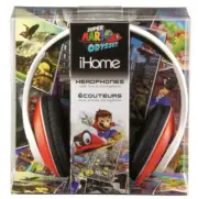 Super Mario Odyssey Hat Headphones Mic Remote New Nintendo eKIDS iHome NIB
