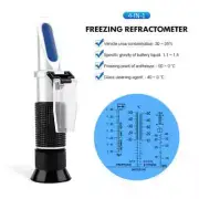Car Battery Refractometer Engine Fluid Glycol Antifreeze Freezing Point Tester