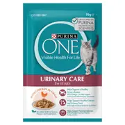 Purina One Urinary Care Chicken Wet Cat Food 12x70g