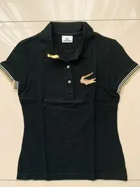 在飛比找Yahoo!奇摩拍賣優惠-【Lacoste】經典鱷魚大革新 黑色Polo衫