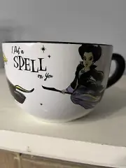 NEW Disney Hocus Pocus Sanderson Witch's Soup Bowl Cup Mug Monday makes me sick