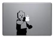 Lego Mini Fig vinyl decal sticker Apple MacBook Pro Air iPhone iPad Funny Legos