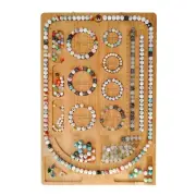 Convenient Board Plate Beading Tray Jewelry Beading Board Texture