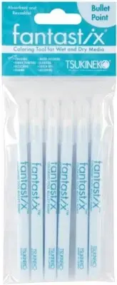 Tsukineko 6-Pack Fantastix Bullet Tip for All Purpose Ink New