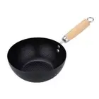 Hand-forged Iron Pot Saucepan Cooking Omelette Pans Wok Gas Induction Cooker