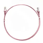 5M Cat 6 Ultra Thin Lszh Ethernet Network Cables Pink