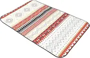 Totority Portable Picnic Mat Multi Function Lawn Blanket Comfortable Beach and Outdoor Rug for Camping Hiking and Picnics