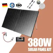 400W 380W Folding Solar Panel Kit 12V Mono Caravan Camping Power Battery Charger