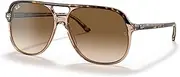 [Ray-Ban] Bill Non Polarised Sunglasses, RB2198, Havana On Transparent Brown & Light Brown Gradient, 60mm