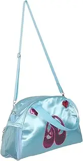 KOMBIUDA Ballet Dance Bag Overnight Storage Bag for Dancewear Gym Essentials Multi-use Single Shoulder Easy-Clean Material Sky-Blue