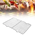 Bbq Grill Rack Baking Mesh Durable Stainless Steel for Roasting Grilling Oven
