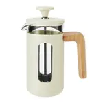 《LA CAFETIERE》PISA法式濾壓壺(米白350ML) | 泡茶器 冷泡壺 沖茶器 法壓壺 咖啡壺 奶泡杯