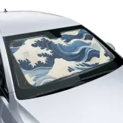 Kawaii Car Sunshade - Cute Windshield Protection, Persona