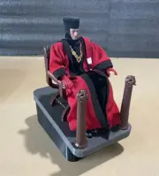 Custom Judge Q Chair & Platform for Star Trek EXO-6 Q / 1:6 (1/6) Scale Figure